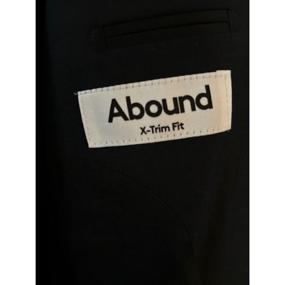 NWT Nordstrom Abound Sport Coat Suit Jacket Black Trim Fit Size 38 Regular 38R - Picture 7 of 8